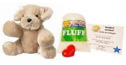 Make Your Own Stuffed Animal Mini 8 Inch Furry Brown Teddy Bear Kit - No  Sewing Required! 