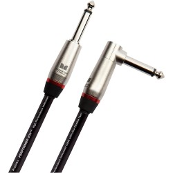 Monster Cable Performer 600 1 4" Angled To Straight Instrument Cable 6 Ft.