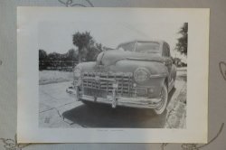 Amazing Black And White Prints Of A 1948 Dodge Club Coupe By Dean Scott Simon Bid print
