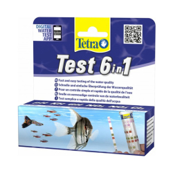 Tetra 6 In 1 Test Strips - 25 Strips