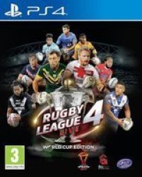 Rugby League Live 4 - World Cup Edition PS4