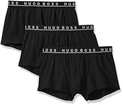 Boss Hugo Boss Men's Trunk 3P Co el 10146061 01 Black Large