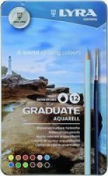 Graduate Aquarell Colour Pencils 12 Pack