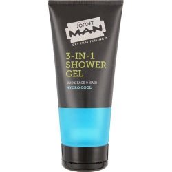 Sorbet Man 3 In 1 Shower Gel Hydrocool 200ML