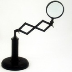 Brown Patina Desk Magnifying Glass - 41 Cm