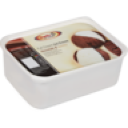 Chocolate & Vanilla Flavoured Full Cream Ice Cream Tub 2L