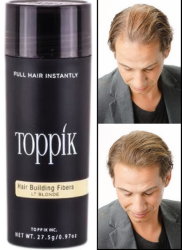 Toppik -light Blonde-27.5g-instant Thicker Hair Fiber Loss 75 Days Supply Free Shipping