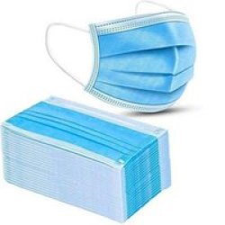 3-PLY Surgical Face Mask Blue Pack Of 100