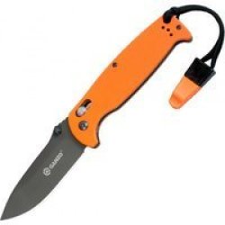 G7413-WS 440C Folding Knife Orange