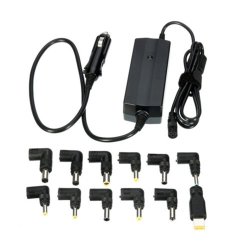 POW-LCA90 Laptop Notebook Power 90W Universal Car Charger With 12 Power Adapters For Samsung Sony