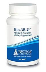 BIO-3B- G Vitamin B Complex Vitamin B Complex Supplement For Stress Energy And Adrenal Health - Gluten Free Supplement By Biotics Research 180C