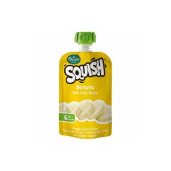 Rhodes Squish 100% Fruit Puree 110ML Assorted Flavours - Banana