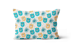 But Why Not Smiley Critter Pattern 4 Pillow