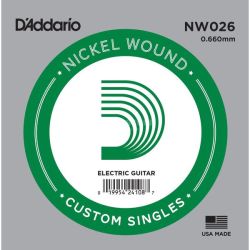 NW026 .026 XL Nickel Wound Single String