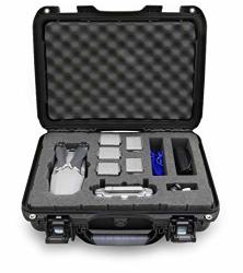 Casematix Professional Drone Case Fits Dji Mavic 2 Pro Drone Dji Mavic 2 Zoom Accessories - Made In North America Waterproof Airtight