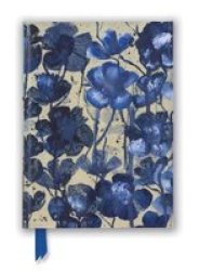 Wan Mae Dodd: Blue Poppies Foiled Journal Notebook Blank Book