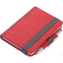 Notepad Din A7 With Multitasking Ballpoint Pen Lilipad+liliput Red