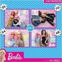 Barbie 4-IN-1 Jigsaw Puzzle