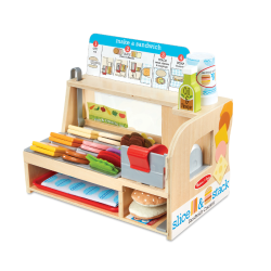 Melissa And Doug Slice And Stack Sandwich Counter
