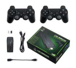 HD Wireless Tv Game Stick Console With 2 Controllers