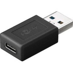 USB 3.0 To Usb-c Superspeed Adapter - Black