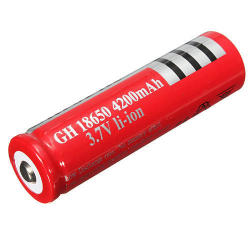 18650 Rechargeable Batteries 4200mah 3.7v