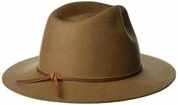 brixton wesley fedora coconut