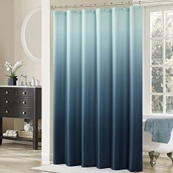DS BATH Ombre Shower Curtain Popular Shower Curtain Mildew Resistant Fabric Shower Curtains For Bathroom Contemporary Bathroom Curtains Print Waterproof Polyester Shower Curtain 72"