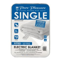 Pure Pleasure Single Fitted Electric Blanket