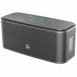 DOSS Soundbox Touch Portable Wireless Bluetooth Speakers With 12W HD Sound And Bass 20H Playtime Handsfree Speakers For Home Travel-gunmetal Grey