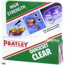 Pratley Quickset Clear Glue