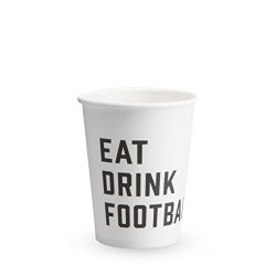 Cakewalk Party 7192 Eat Drink Football Paper Cups Multi-colour