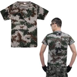 Tactical Military Outdoor Camouflage Short Sleeve T-shirt