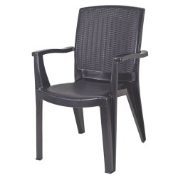 Balcony Arm Chair Black