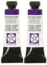 Daniel Smith Extra Fine Watercolor 15ML Paint Tube Quinacridone Purple