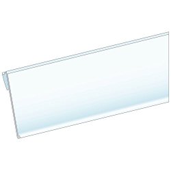 Shelf Edge Card Holder Clear Plastic Flip-up - 5 1 2 L X 3 1 2 H