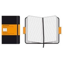 Moleskine Ruled Notebook - 13X21CM - Hard Cover - 240 Pages - Black