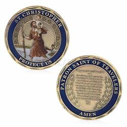 Deals on Gugulovecurrency Coins - St. Christopher Patron Saint Of ...