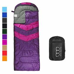 Sleeping Bag - Sleeping Bag For Indoor & Outdoor Use - Great For Kids Boys Girls Teens & Adults. Ultralight And Compact Bags For