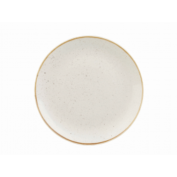 Coupe Plate - 21.7CM 12 - Barley White