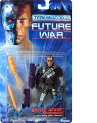 Terminator 2 Future War Battle Ready Terminator W Dual Swing-down Cannons