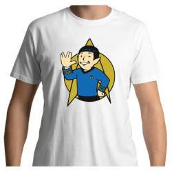 Star Trek: Stylized Spock T-Shirt White