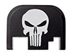 Us Fixxxer Tactical Skull Design Rear Cover Plate For Glock Fits Most Glock Models
