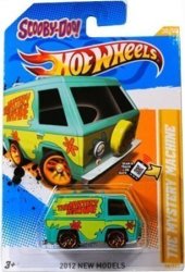 5STAR-TD Scooby-doo The Mystery Machine Hot Wheels 2012 New Models Series 38 50 Scooby Doo Mystery Machine 1:64 Scale Collectible Die Cast Car