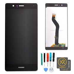 Kr-net Black Lcd Touch Screen Digitizer Assembly For Huawei P9 Dual Lite Vns L22 L23 L21 L31 L53 + Tools