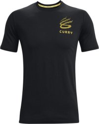 Men's Curry XL T-Shirt - Black LG