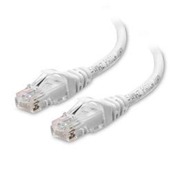 Cable Matters Snagless CAT6 Ethernet Cable CAT6 Cable Cat 6 Cable In White 30 Feet - Available 1FT - 150FT In Length