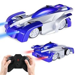 Remote Control Car Toy Rechargeable Rc Wall Climber Car For Kids Boy Girl Birthday Present With MINI Control Dual Mode 360 Rotating Stunt Car