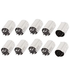 Na 10 PC Mouse PS-2 6-PIN Solder Connector Male MINI Din Jack