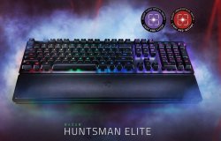 Razer Huntsman Elite Chroma Rgb Linear Optical Switch Mechanical Gaming Keyboard RZ03-01871000-R3M1